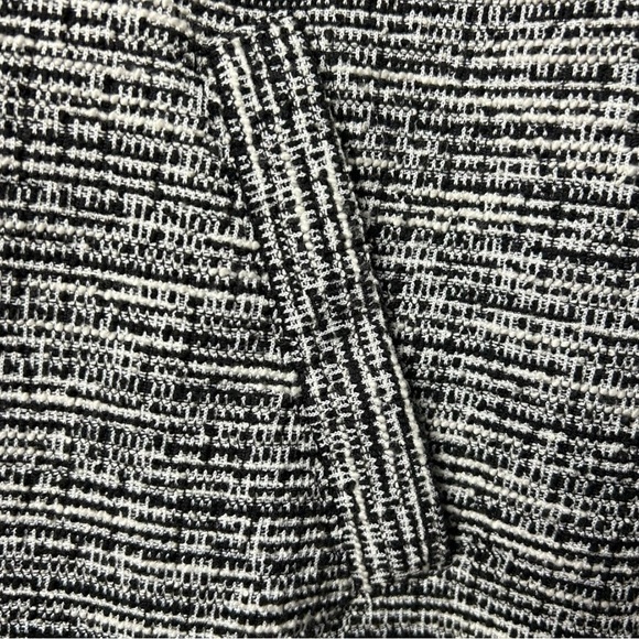 Reitmans Black & White Long Open Sweater L - Picture 5 of 7